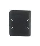 メゾンマルジェラ Maison Margiela 財布 二つ折り 小銭入れ レザー ステッチ 黒 SA1UI0009 /MI ■OS