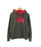ザノースフェイス THE NORTH FACE ロゴフードプルオーバー パーカー フーディー S グレー レッド /DF ■OS ■SH