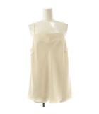 25AW dull satin キャミソール トップス アイボリー /NR ■OS