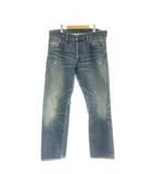 ビズビム VISVIM Social Sculpture SLIM DAMAGED デニム パンツ ジーンズ W36 ブルー /DF ■OS ■AD