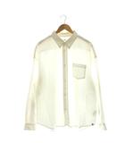 ビズビム VISVIM ALBACORE BD SHIRT L/S OX レオパード切替 シャツ ボタンダウン 4 白 /CX ■OS ■AD