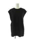 ミューズ ドゥーズィエム クラス MUSE de Deuxieme Classe loosey2 クルーネック タンクトップ ブラック /HK ■OS