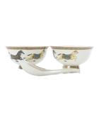 エルメス HERMES シュヴァルドリアン スープボウル レンゲ 2個セット 食器 白 ホワイト /SR ■OH ■SH