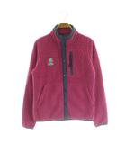 ヒステリックグラマー HYSTERIC GLAMOUR ヒスベア フリースジャケット ブルゾン ジップアップ ワッペン F ピンク /MY ■OS