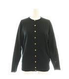 ミューズ ドゥーズィエム クラス MUSE de Deuxieme Classe FF grace クルーネック プルオーバー カーディガン アンサンブル ニット 38 ブラック /DF ■OS