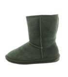 エミュー emu オーストラリア STINGER LO ムートンブーツ ショートブーツ シープスキン 8 25.0cm グレー W10002 /MI ■OS