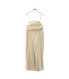ルルウィルビー Loulou Willoughby 24SS エンボスサロペット オールインワン 2 ライトベージュ /DO ■OS