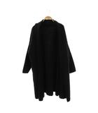 ミューズ ドゥーズィエム クラス MUSE de Deuxieme Classe 23AW SMOOTH KNIT GOWN MIDI ニットコート ウール ネイビー /DF ■OS