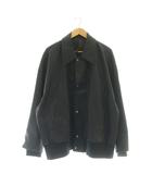 エドウィナホール Edwina Horl HOLZFALLER BLOUSON ブルゾンジャケット ステンカラー M ブラック /DF ■OS