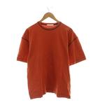 センスオブプレイス バイ アーバンリサーチ Sense of Place by Urban Research Tシャツ カットソー 半袖 M オレンジ /AQ ■OS