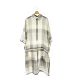  リヒトベシュトレーベン Licht Bestreben Detachable All In OneBlock Checkデタッチャブルオールインワン パンツ グレー /HK ■OS