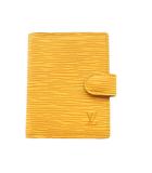 ルイヴィトン LOUIS VUITTON エピ アジェンダミニ 手帳カバー 黄色 イエロー /SS ■OS ■OH