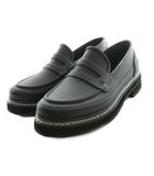 ハンター HUNTER ウィメンズ リファインド ステッチ ペニーローファー UK4 黒 ブラック /SS ■OS