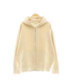 イエナ IENA 24SS ダブルフェイスジップアップフーディ パーカー ベージュ /DF ■OS