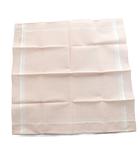 エルメス HERMES ハンカチーフ ジャカード Hレリーフ ピンク 白 ホワイト /SS ■OS ■SH ■OH