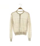 イエナ IENA 25SS ラミークルーネックカーディガン ニット 長袖 ベージュ /MY ■OS