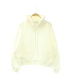 アレキサンダーワン ALEXANDER WANG 4CC3242101 ESSENTIAL TERRY HOODIE パーカー プルオーバー 長袖 S ホワイト /HK ■OS