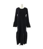 エミ emmi ニットワンピース ロング 長袖 F ネイビー /HK ■OS