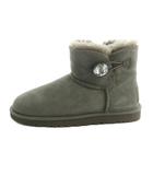 アグ オーストラリア UGG australia MINI BAILEY BUTTON BLING ムートンブーツ ショートブーツ US6 23.0cm グレー 1003889 /MI ■OS ■SH