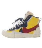 ナイキ NIKE sacai × Nike Blazer Mid Varsity Maize/Varsity Red サカイ × ナイキ ブレーザー ミッド バーシティメイズ/バーシティレッド スニーカー US4 BV0072-700 /YO12 ■SH