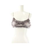 24AW Frill Tulle Bustier ビスチェ チュール フリル F パープル /ES ■OS