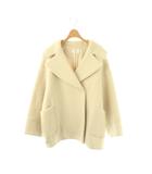 スナイデル SNIDEL ビッグカラーコクーンコート F アイボリー SWFC225152 /AQ ■OS