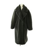 アグ UGG RTW ボアロングコート アウター L チャコールグレー /DO ■OS