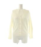 ランダムリブアンサンブル セット カーディガン プルオーバー 38 ホワイト /DF ■OS