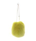 ラドロー LUDLOW ファー巾着バッグ ショルダーバッグ 黄色 イエロー /SR ■SH