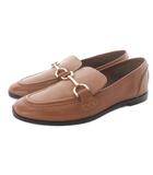 ザラ ZARA ローファー レザー 36 茶色 ブラウン /SR