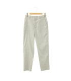 ユナイテッドアローズ UNITED ARROWS リネン混テーパードパンツ ジッパーフライ 38 グレー /NR ■OS