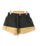 サカイ sacai 21-05767トラックショートパンツ コットン 0 黒 ベージュ /NR ■OS ■SH