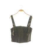 デニムトップス キャミソール クロップド EUR M ブラウン /CX ■OS ■SH