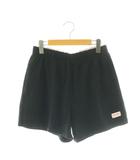 アレキサンダーワン ALEXANDER WANG コットンジャージーユニセックス ショートパンツ L ブラック /CX ■OS ■SH