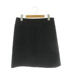 Sマックスマーラ 'S Max Mara ウールミニスカート 台形スカート 42 ブラック /DF ■OS ■SH