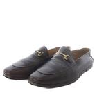 カミナンド caminando BIT SLIP ON ローファー スリッポン レザー 8 ブラウン /YO15