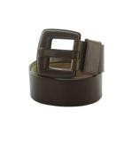 トリココムデギャルソン tricot COMME des GARCONS レザーベルト バックル 85 茶 /MI ■OS