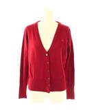 ヴィヴィアンウエストウッドレッドレーベル Vivienne Westwood RED LABEL オーブ刺繍 カーディガン ニット 2 レッド /ES ■OS
