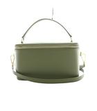  アントネッロ マシ ANTONELLO MASI バニティバッグ ハンド ショルダー 2WAY BABYLONE別注 カーキ /SS ■OS