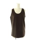 リムアーク rim.ark 25SS Scoop 2way neckline tank トップス タンクトップ ノースリーブカットソー 38 ダークブラウン /ES ■OS