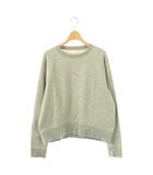 ミューズ ドゥーズィエム クラス MUSE de Deuxieme Classe SEA ISLAND cotton スウェット プルオーバー 長袖 F グレー /HK ■OS ■SH