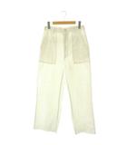 マディソンブルー MADISONBLUE 24SS FATIGUE PANTS L.oz BS パンツ ベイカーパンツ カットオフ 01 ホワイト /DF ■OS