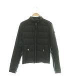 プラダ PRADA 三角プレート ダウンジャケット ジップアップ 38 ブラック 290545 /DF ■OS
