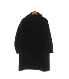ドゥロワー Drawer ウールカシミヤメルトンピーコート アウター 36 ネイビー /DO ■OS