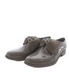  テンパレイト TEMPERATE BREA スリッポン レインシューズ リボンモチーフ PVC グレー /YO12