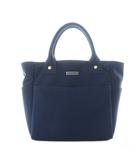 マッキントッシュフィロソフィー MACKINTOSH PHILOSOPHY JUBILEE ミニトートバッグ トートバッグ ハンド ネイビー 無地 外ポケット付き /RI ■OS