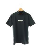 ブリーフィング BRIEFING MS TOUR HIGH NECK ゴルフウェア 半袖シャツ スポーツウェア カットソー S 紺 BBG231M05 /NR ■OS