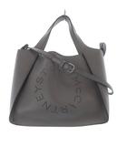 ステラマッカートニー STELLA McCARTNEY サークルロゴ 2way ショルダーバッグ ハンドバッグ グレー 513860 /SR