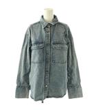 グレースコンチネンタル GRACE CONTINENTAL 24AW スタッズデニムシャツ ダンガリー 38 ブルー /ES ■OS
