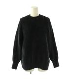 ユナイテッドアローズ UNITED ARROWS 24AW フォックスカシミヤクルーネックニット セーター ブラック /DO ■OS